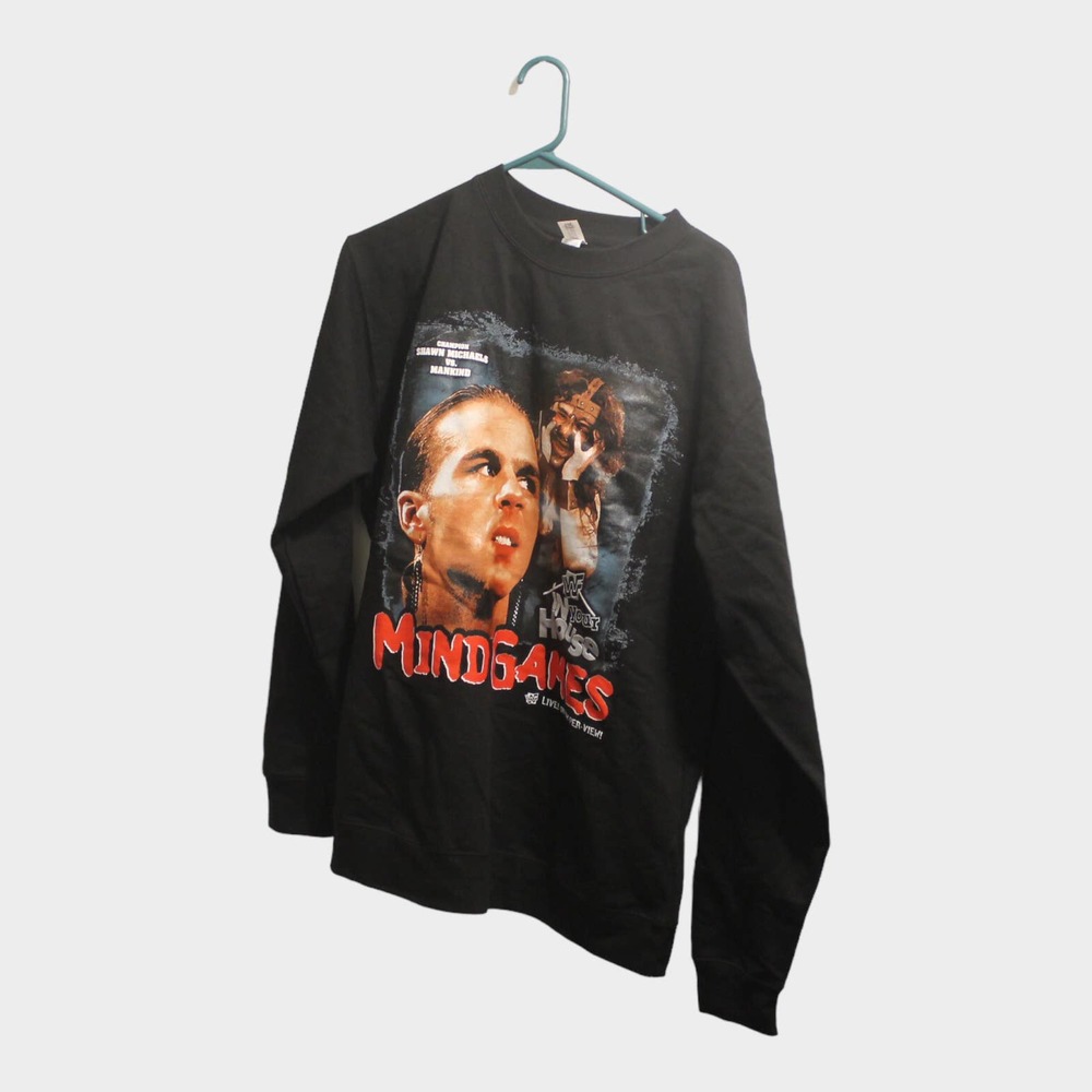 Shawn Michaels Mankind WWF Mindgames Sweatshirt